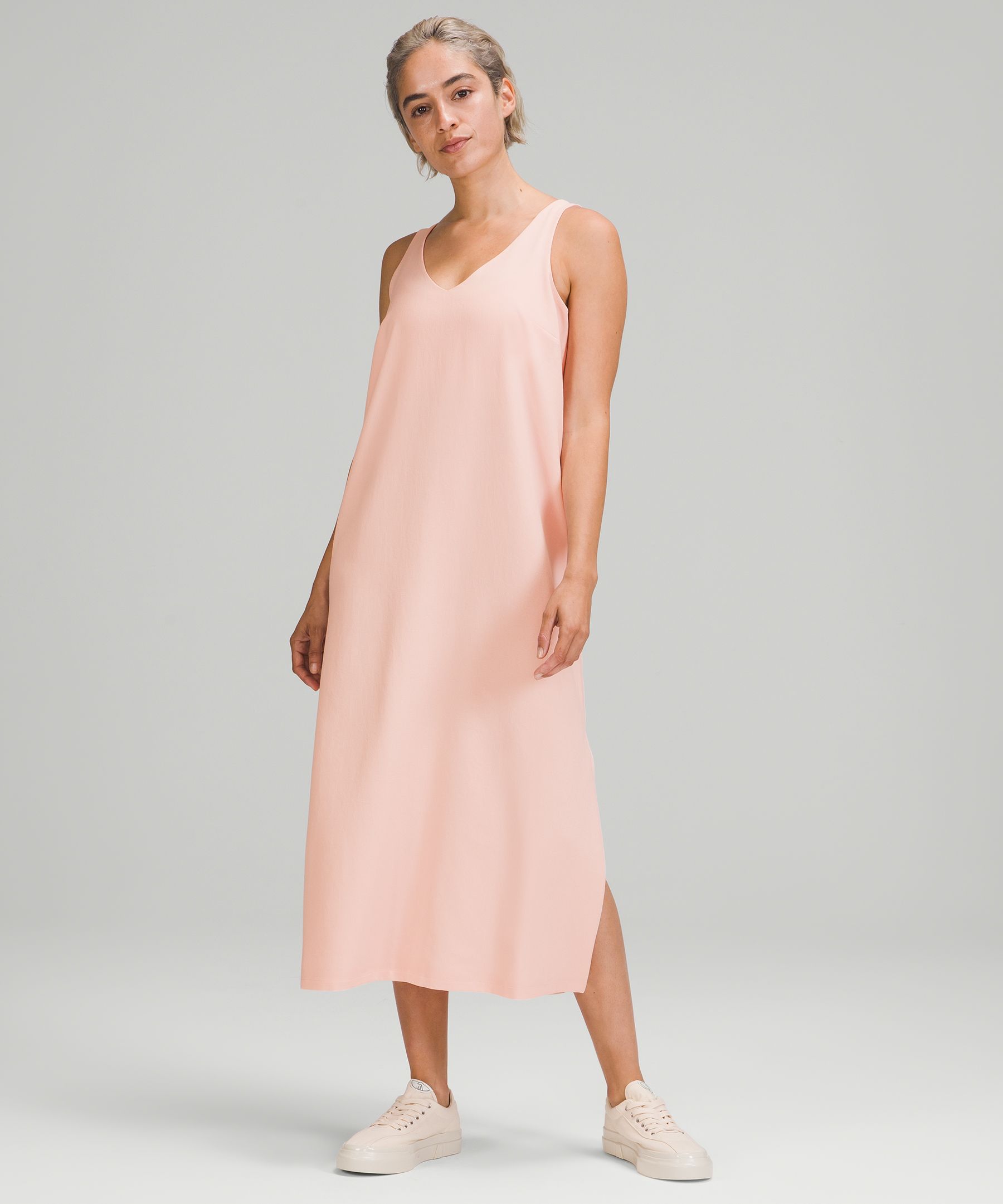 V-Neck Midi Dress | Dresses | Lululemon AU